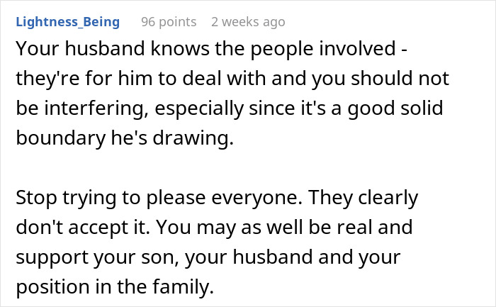 Woman Lets Her Husband Go Hard On His Ex-In-Laws After Her Son Starts Asking Painful Questions Woman Lets Her Husband Go Hard On His Ex-In-Laws After Her Son Starts Asking Painful Questions
