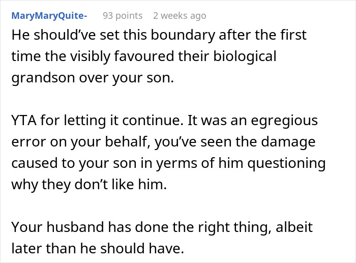 Woman Lets Her Husband Go Hard On His Ex-In-Laws After Her Son Starts Asking Painful Questions Woman Lets Her Husband Go Hard On His Ex-In-Laws After Her Son Starts Asking Painful Questions