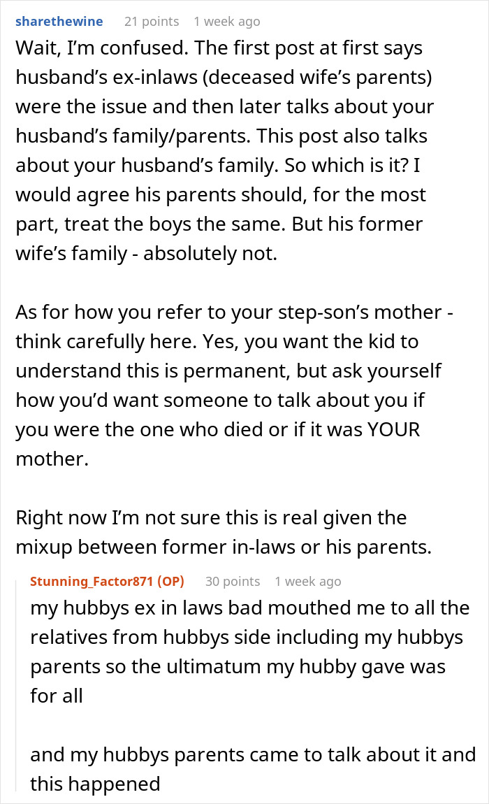 Woman Lets Her Husband Go Hard On His Ex-In-Laws After Her Son Starts Asking Painful Questions Woman Lets Her Husband Go Hard On His Ex-In-Laws After Her Son Starts Asking Painful Questions