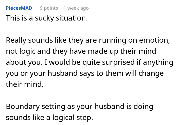 Woman Lets Her Husband Go Hard On His Ex-In-Laws After Her Son Starts Asking Painful Questions Woman Lets Her Husband Go Hard On His Ex-In-Laws After Her Son Starts Asking Painful Questions