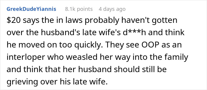 Woman Lets Her Husband Go Hard On His Ex-In-Laws After Her Son Starts Asking Painful Questions Woman Lets Her Husband Go Hard On His Ex-In-Laws After Her Son Starts Asking Painful Questions