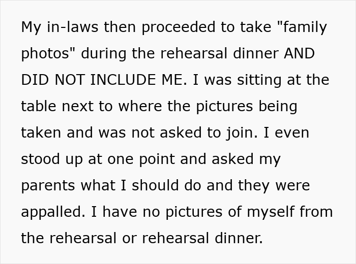 MIL Turns Wedding Into Entire Drama By Excluding Bride And Tells Her Friends To Wear White To It MIL Turns Wedding Into Entire Drama By Excluding Bride And Tells Her Friends To Wear White To It