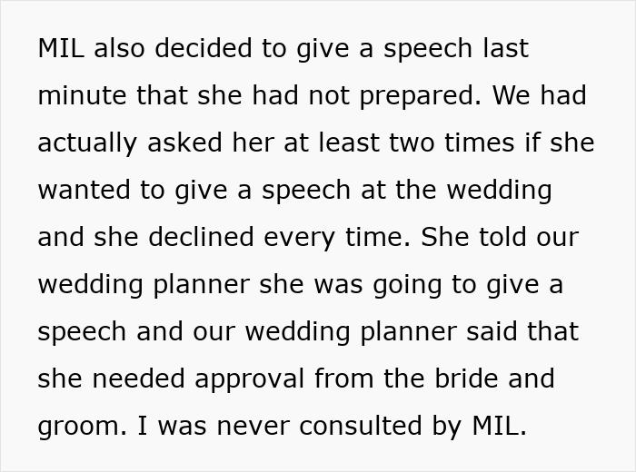 MIL Turns Wedding Into Entire Drama By Excluding Bride And Tells Her Friends To Wear White To It MIL Turns Wedding Into Entire Drama By Excluding Bride And Tells Her Friends To Wear White To It