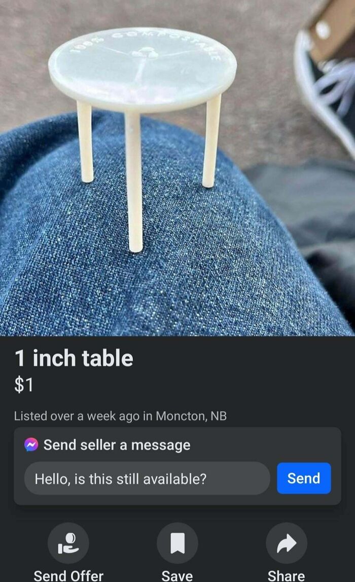 65 Marketplace Listings So Unhinged They Should Come With A Disclaimer And A Hotline Number 65 Marketplace Listings So Unhinged They Should Come With A Disclaimer And A Hotline Number