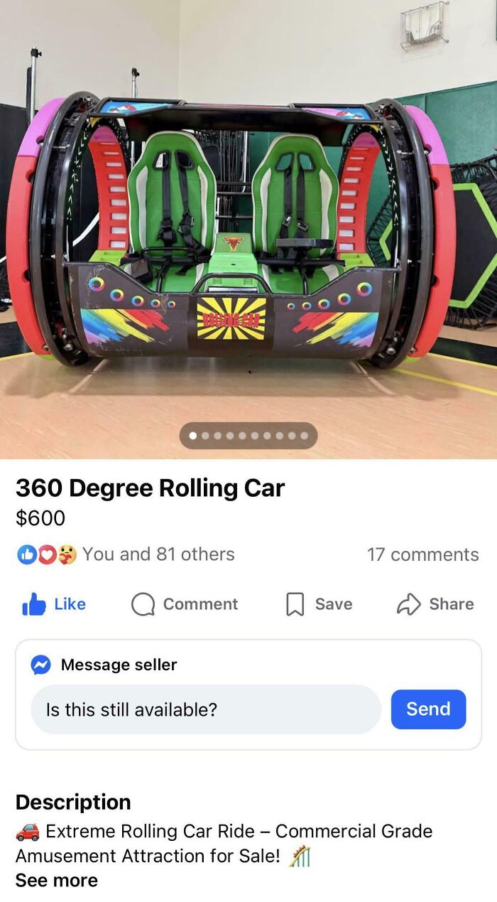 65 Marketplace Listings So Unhinged They Should Come With A Disclaimer And A Hotline Number 65 Marketplace Listings So Unhinged They Should Come With A Disclaimer And A Hotline Number