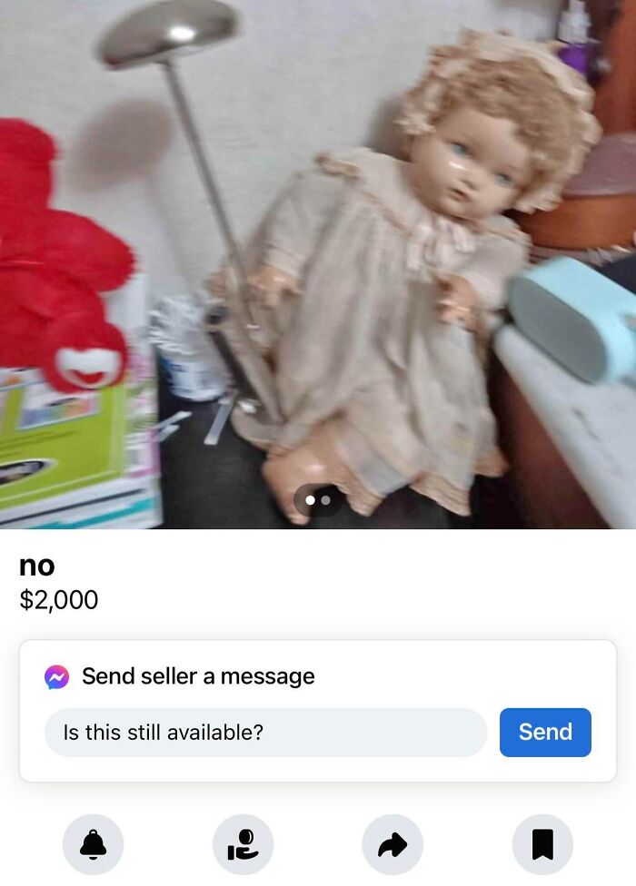 65 Marketplace Listings So Unhinged They Should Come With A Disclaimer And A Hotline Number 65 Marketplace Listings So Unhinged They Should Come With A Disclaimer And A Hotline Number