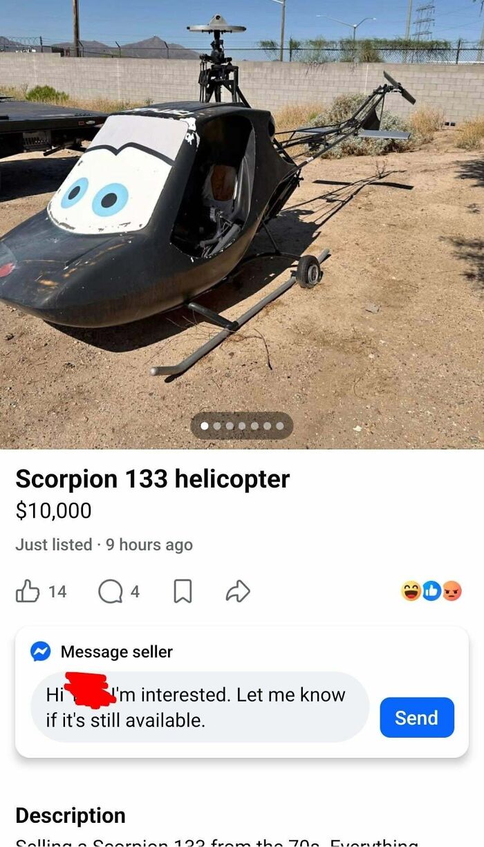 65 Marketplace Listings So Unhinged They Should Come With A Disclaimer And A Hotline Number 65 Marketplace Listings So Unhinged They Should Come With A Disclaimer And A Hotline Number