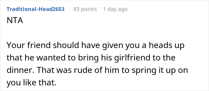 Man Expects A Free Steak And Lobster Dinner For GF, Explodes When Offered Frozen Meal Instead Man Expects A Free Steak And Lobster Dinner For GF, Explodes When Offered Frozen Meal Instead