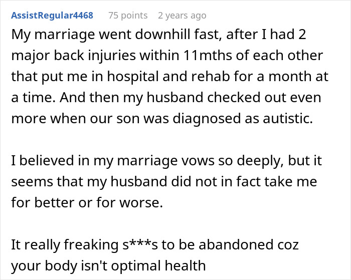 Man Carries The Family For Years While Sick Wife Sleeps 12 Hours A Day, Wonders If He Can Keep Going Man Carries The Family For Years While Sick Wife Sleeps 12 Hours A Day, Wonders If He Can Keep Going