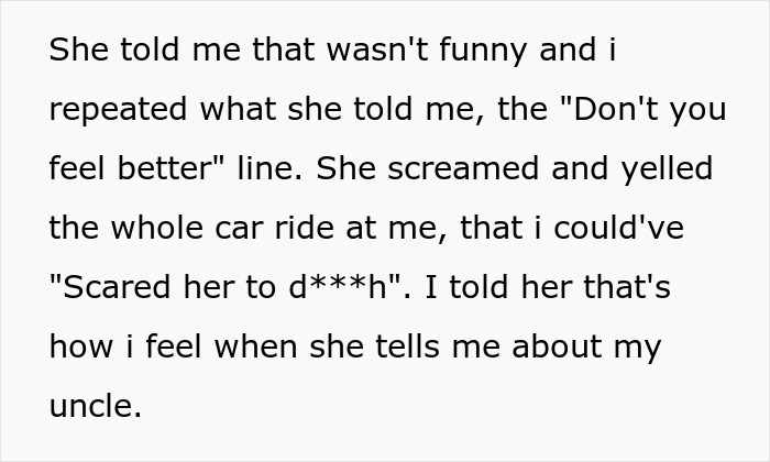Woman Mocks Relative&rsquo;s Fear Of Their Toxic Uncle For Years, Panics When A Clown Starts Chasing Her