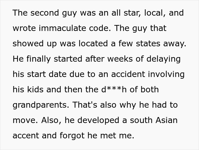Software Engineer Finds Out About A New Hiring Scam: “So Tired. Does This Happen Often Now?”