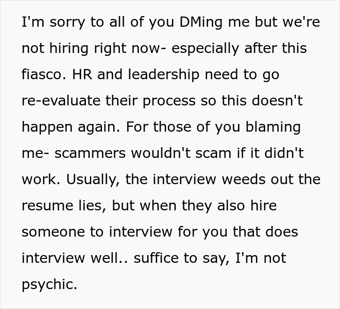 Software Engineer Finds Out About A New Hiring Scam: “So Tired. Does This Happen Often Now?”