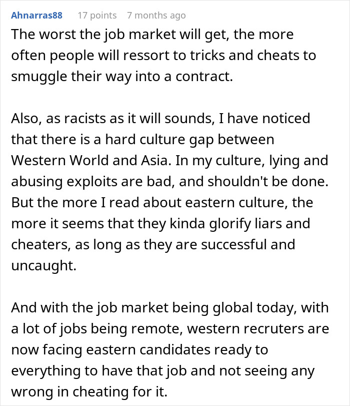Software Engineer Finds Out About A New Hiring Scam: “So Tired. Does This Happen Often Now?”