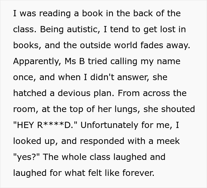 Teacher Encourages Class To Bully Boy With Asperger’s But He Gets Revenge: “Doesn’t Mean I Was An Idiot” Teacher Encourages Class To Bully Boy With Asperger’s But He Gets Revenge: “Doesn’t Mean I Was An Idiot”