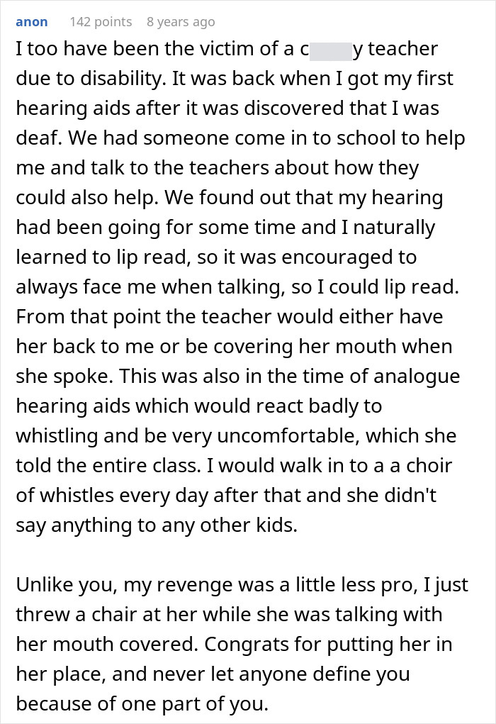 Teacher Encourages Class To Bully Boy With Asperger’s But He Gets Revenge: “Doesn’t Mean I Was An Idiot” Teacher Encourages Class To Bully Boy With Asperger’s But He Gets Revenge: “Doesn’t Mean I Was An Idiot”