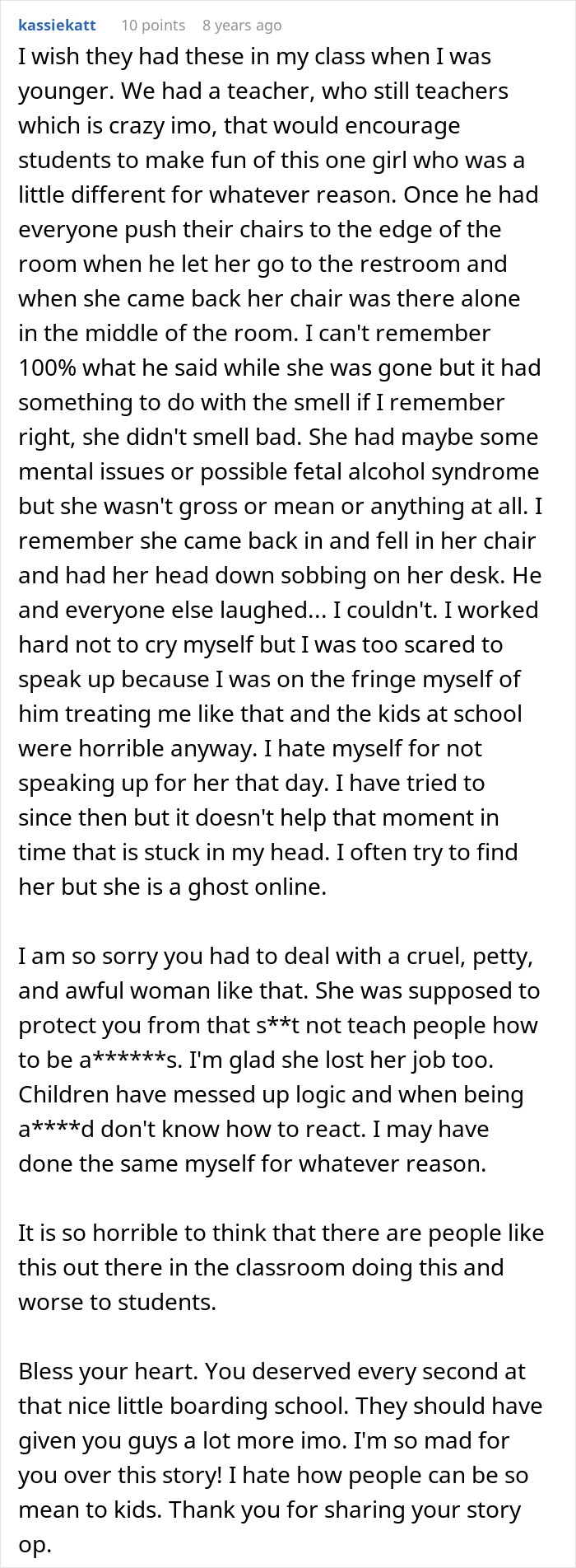 Teacher Encourages Class To Bully Boy With Asperger’s But He Gets Revenge: “Doesn’t Mean I Was An Idiot” Teacher Encourages Class To Bully Boy With Asperger’s But He Gets Revenge: “Doesn’t Mean I Was An Idiot”