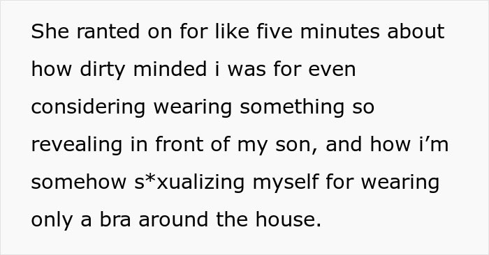 MIL Sees What Woman Is Wearing Around 3-Year-Old, Freaks Out And Throws A Tantrum MIL Sees What Woman Is Wearing Around 3-Year-Old, Freaks Out And Throws A Tantrum
