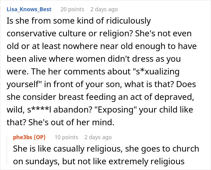 MIL Sees What Woman Is Wearing Around 3-Year-Old, Freaks Out And Throws A Tantrum MIL Sees What Woman Is Wearing Around 3-Year-Old, Freaks Out And Throws A Tantrum