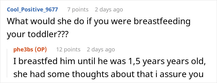 MIL Sees What Woman Is Wearing Around 3-Year-Old, Freaks Out And Throws A Tantrum MIL Sees What Woman Is Wearing Around 3-Year-Old, Freaks Out And Throws A Tantrum