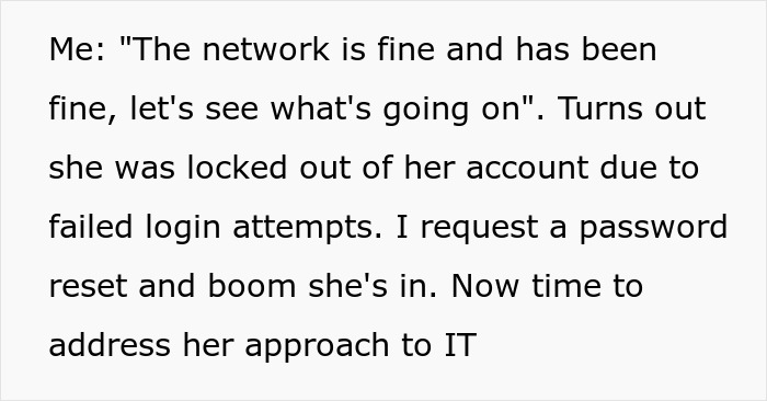 IT Worker Takes Down Buffoon Accountant With Clever Plan, Says “Network’s Down” Right Back At Her IT Worker Takes Down Buffoon Accountant With Clever Plan, Says “Network’s Down” Right Back At Her