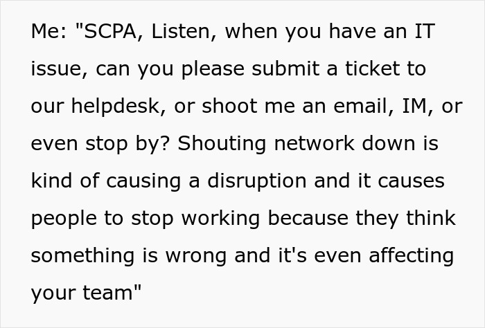 IT Worker Takes Down Buffoon Accountant With Clever Plan, Says “Network’s Down” Right Back At Her IT Worker Takes Down Buffoon Accountant With Clever Plan, Says “Network’s Down” Right Back At Her