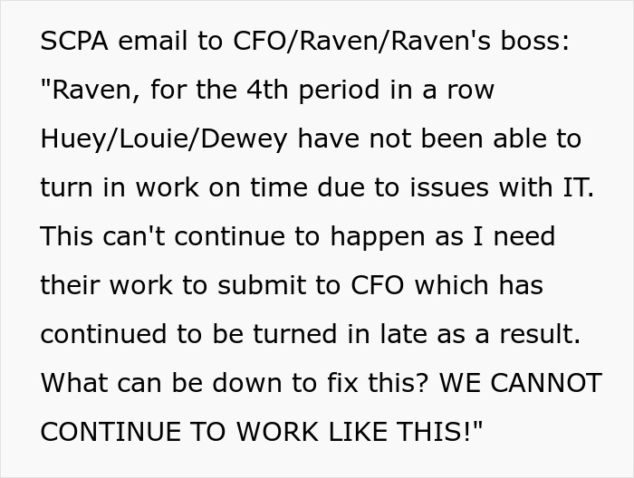 IT Worker Takes Down Buffoon Accountant With Clever Plan, Says “Network’s Down” Right Back At Her IT Worker Takes Down Buffoon Accountant With Clever Plan, Says “Network’s Down” Right Back At Her
