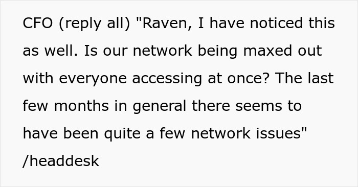 IT Worker Takes Down Buffoon Accountant With Clever Plan, Says “Network’s Down” Right Back At Her IT Worker Takes Down Buffoon Accountant With Clever Plan, Says “Network’s Down” Right Back At Her