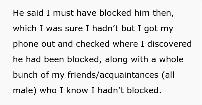 Controlling BF Throws A Fit When GF Wants To End Things After He Secretly Blocked Her Guy Friends Controlling BF Throws A Fit When GF Wants To End Things After He Secretly Blocked Her Guy Friends