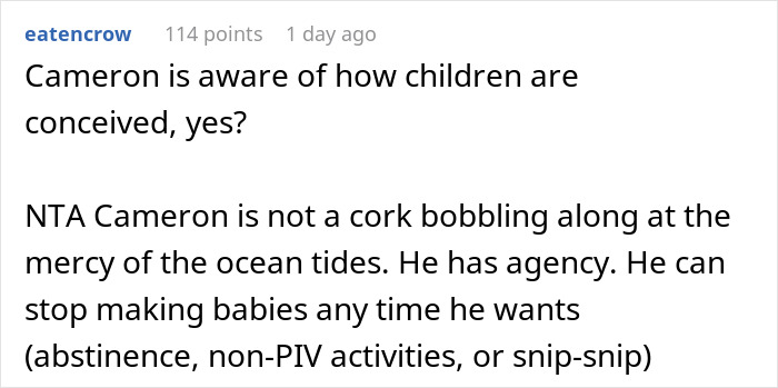 Guy Glad Wife Is SAHM, Regrets It When They’re Having 6th Kid, Sibling Says It’s His Fault Too