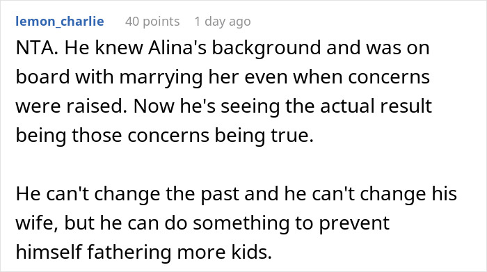 Guy Glad Wife Is SAHM, Regrets It When They’re Having 6th Kid, Sibling Says It’s His Fault Too