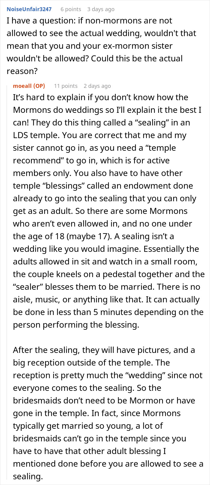 Groom Promises All 3 Sisters Bridesmaid Dresses, Bride Hands Out Rejection Letters Based On Weight Groom Promises All 3 Sisters Bridesmaid Dresses, Bride Hands Out Rejection Letters Based On Weight