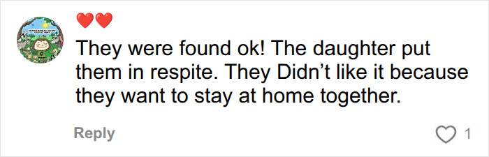Elderly Couple Leaves Heartbreaking Message For Daughter Before Escaping Care Home