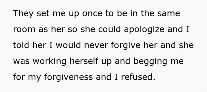 Woman Turns Sister’s Life Upside Down, Can’t Believe She Won’t Forgive Her: “She’ll Never Suffer Enough” Woman Turns Sister’s Life Upside Down, Can’t Believe She Won’t Forgive Her: “She’ll Never Suffer Enough”