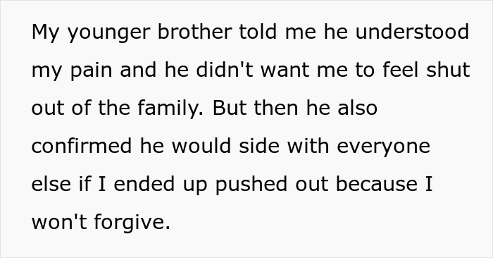 Woman Turns Sister’s Life Upside Down, Can’t Believe She Won’t Forgive Her: “She’ll Never Suffer Enough” Woman Turns Sister’s Life Upside Down, Can’t Believe She Won’t Forgive Her: “She’ll Never Suffer Enough”