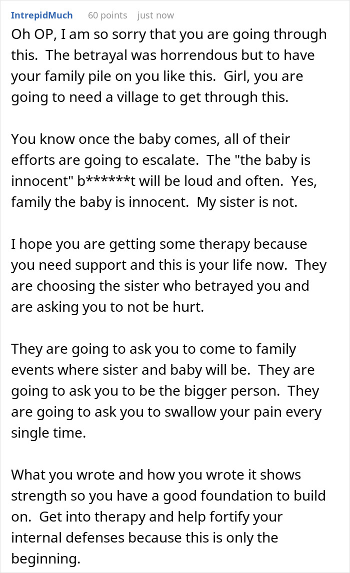 Woman Turns Sister’s Life Upside Down, Can’t Believe She Won’t Forgive Her: “She’ll Never Suffer Enough” Woman Turns Sister’s Life Upside Down, Can’t Believe She Won’t Forgive Her: “She’ll Never Suffer Enough”