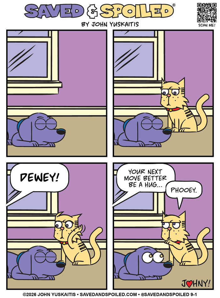 25 New Comics About My Dog And A Cat Who Are Still Figuring Out How To Coexist 25 New Comics About My Dog And A Cat Who Are Still Figuring Out How To Coexist