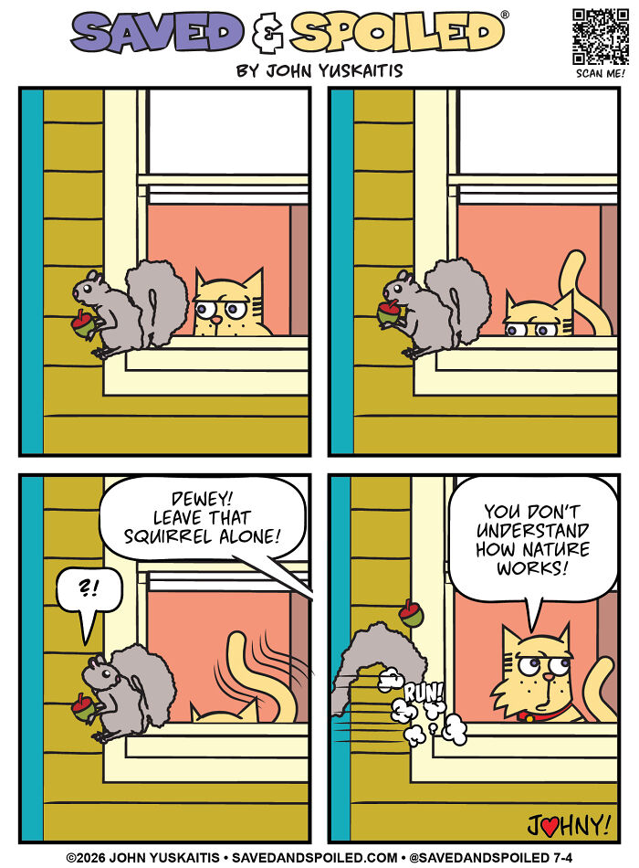 25 New Comics About My Dog And A Cat Who Are Still Figuring Out How To Coexist 25 New Comics About My Dog And A Cat Who Are Still Figuring Out How To Coexist