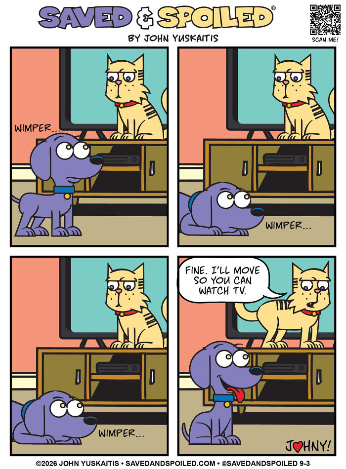 25 New Comics About My Dog And A Cat Who Are Still Figuring Out How To Coexist 25 New Comics About My Dog And A Cat Who Are Still Figuring Out How To Coexist