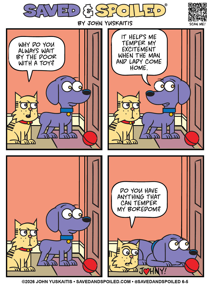 25 New Comics About My Dog And A Cat Who Are Still Figuring Out How To Coexist 25 New Comics About My Dog And A Cat Who Are Still Figuring Out How To Coexist