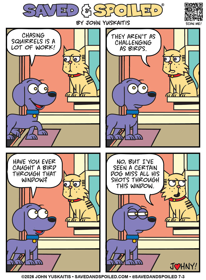 25 New Comics About My Dog And A Cat Who Are Still Figuring Out How To Coexist 25 New Comics About My Dog And A Cat Who Are Still Figuring Out How To Coexist