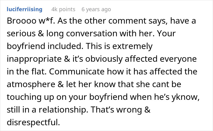 Woman Lives With Roommate In Harmony Until Her BF Moves In And Makes The Roommate Go Crazy Woman Lives With Roommate In Harmony Until Her BF Moves In And Makes The Roommate Go Crazy