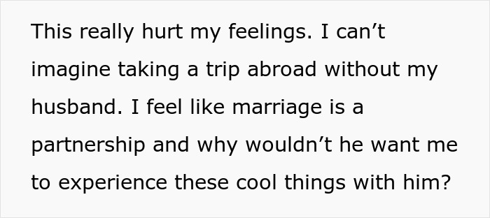 Guy Wants Marriage At Home And Single-Guy Trips To Thailand With Pals, Wife Says He Can&rsquo;t Have Both