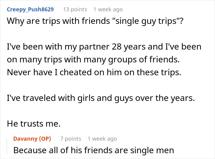 Guy Wants Marriage At Home And Single-Guy Trips To Thailand With Pals, Wife Says He Can&rsquo;t Have Both