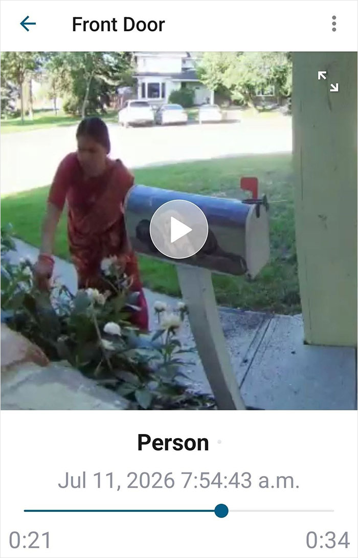 Entitled Neighbor Treats Man’s Garden Like A Free Florist, Gets Caught Redhanded On Camera Entitled Neighbor Treats Man’s Garden Like A Free Florist, Gets Caught Redhanded On Camera