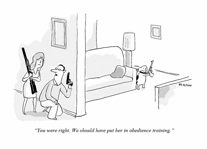 Former New Yorker Contributor Created 34 New Cartoons That Perfectly Capture Everyday Absurdity Former New Yorker Contributor Created 34 New Cartoons That Perfectly Capture Everyday Absurdity