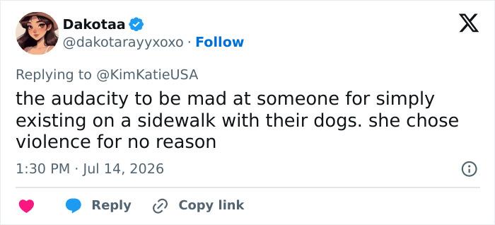 Cyclist Karen Tries To Shame Man Just For Walking His Dogs On The Sidewalk, But It Epically Backfires Cyclist Karen Tries To Shame Man Just For Walking His Dogs On The Sidewalk, But It Epically Backfires