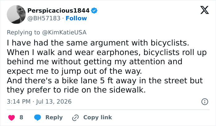 Cyclist Karen Tries To Shame Man Just For Walking His Dogs On The Sidewalk, But It Epically Backfires Cyclist Karen Tries To Shame Man Just For Walking His Dogs On The Sidewalk, But It Epically Backfires