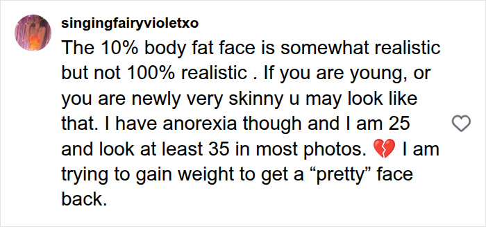 Fitness Influencer Shows How Different Body Fat Percentages Can Completely Transform The Same Face Fitness Influencer Shows How Different Body Fat Percentages Can Completely Transform The Same Face