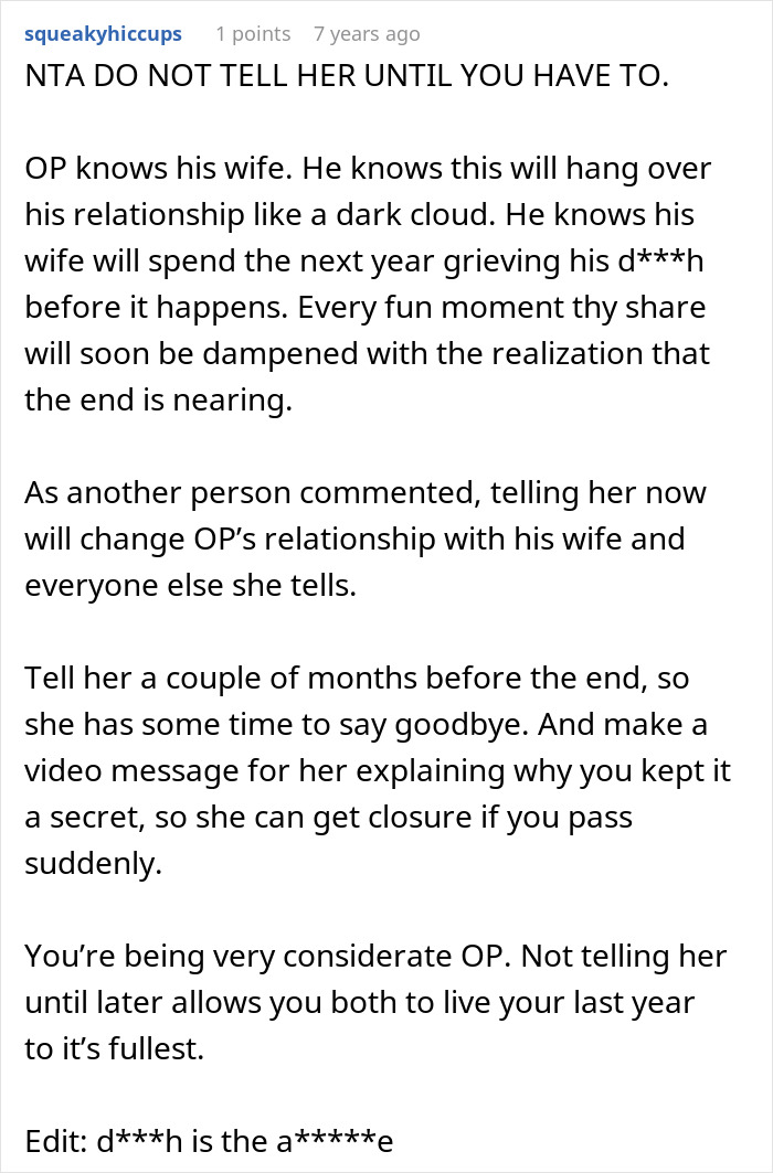 Husband Plans To Spring Huge And Sad News To Wife After A Trip Of A Lifetime