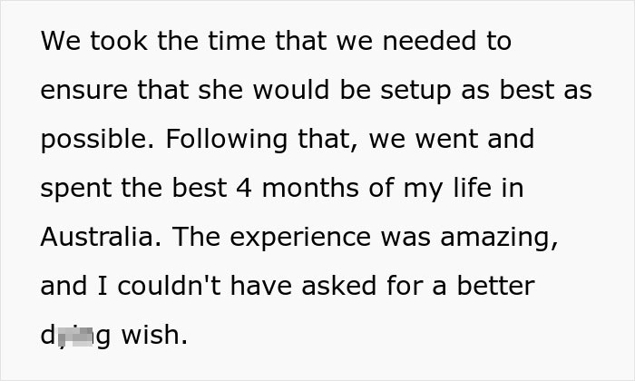 Husband Plans To Spring Huge And Sad News To Wife After A Trip Of A Lifetime